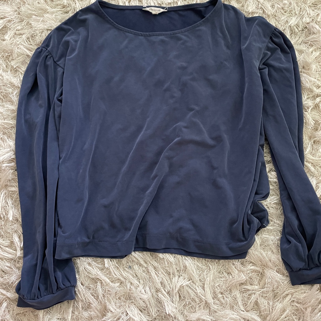 Madewell Blue Blouse